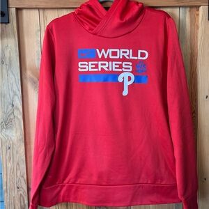 Nike Red Phillies World Series Hoodie
